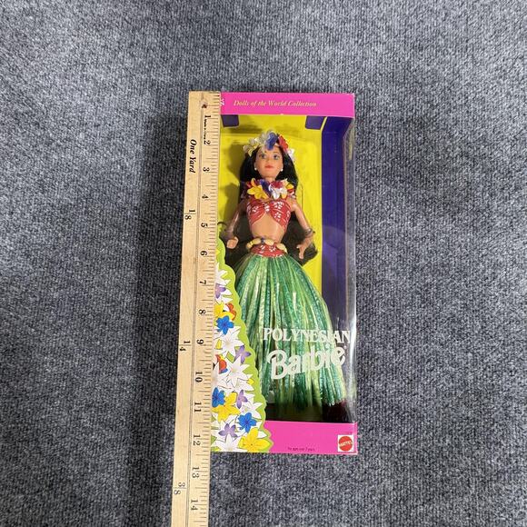 Vintage 1994 Polynesian Barbie Doll Special Edition Dolls of the World NIB 12700 - Picture 10 of 11